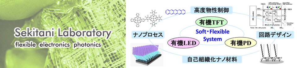 Sekitani Laboratory - flexible electronics photonics -